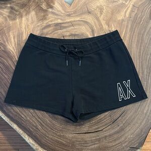 Armani Exchange Casual Lounge Shorts Black